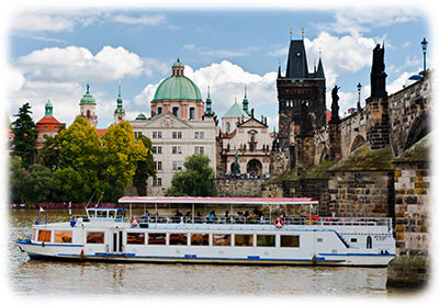 Crociere sul fiume a Praga