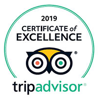 See what our customers say about us TripAviser Logo